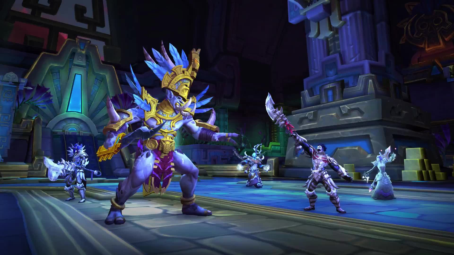 魔兽世界金色传说公会达萨罗之战h拉斯塔哈大王神牧视角_哔哩哔哩 (゜