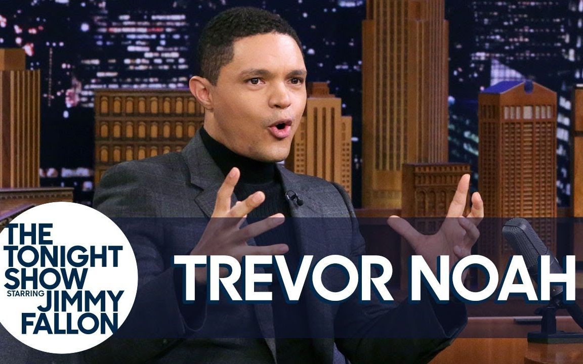 「中字」崔娃做客肥伦秀 讲述参观NASA有趣经历Trevor Noah on Jimmy Fallon哔哩哔哩bilibili