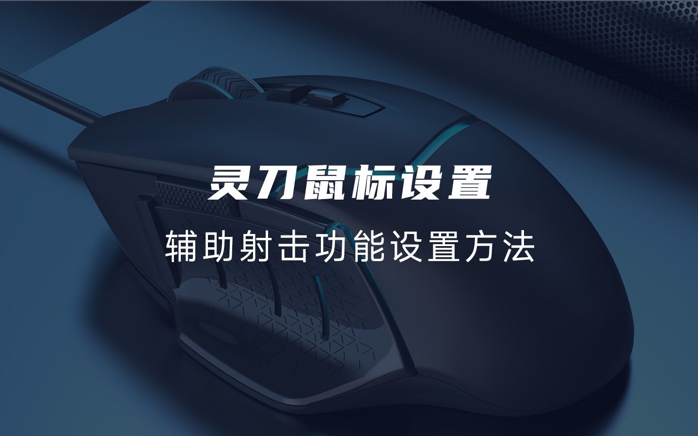 仁魔灵刀鼠标辅助射击功能设置方法网络游戏热门视频