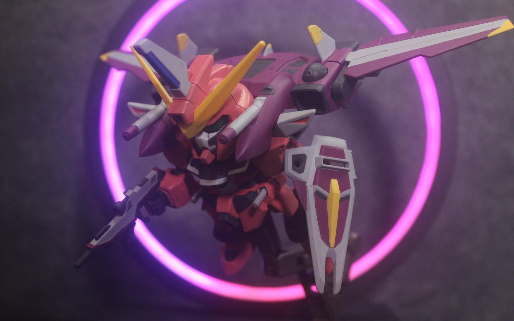 【玩个自乐】万代sdbb战士268正义高达