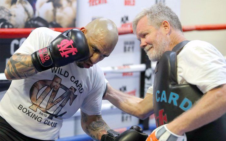 波多黎各拳王库托公开训练