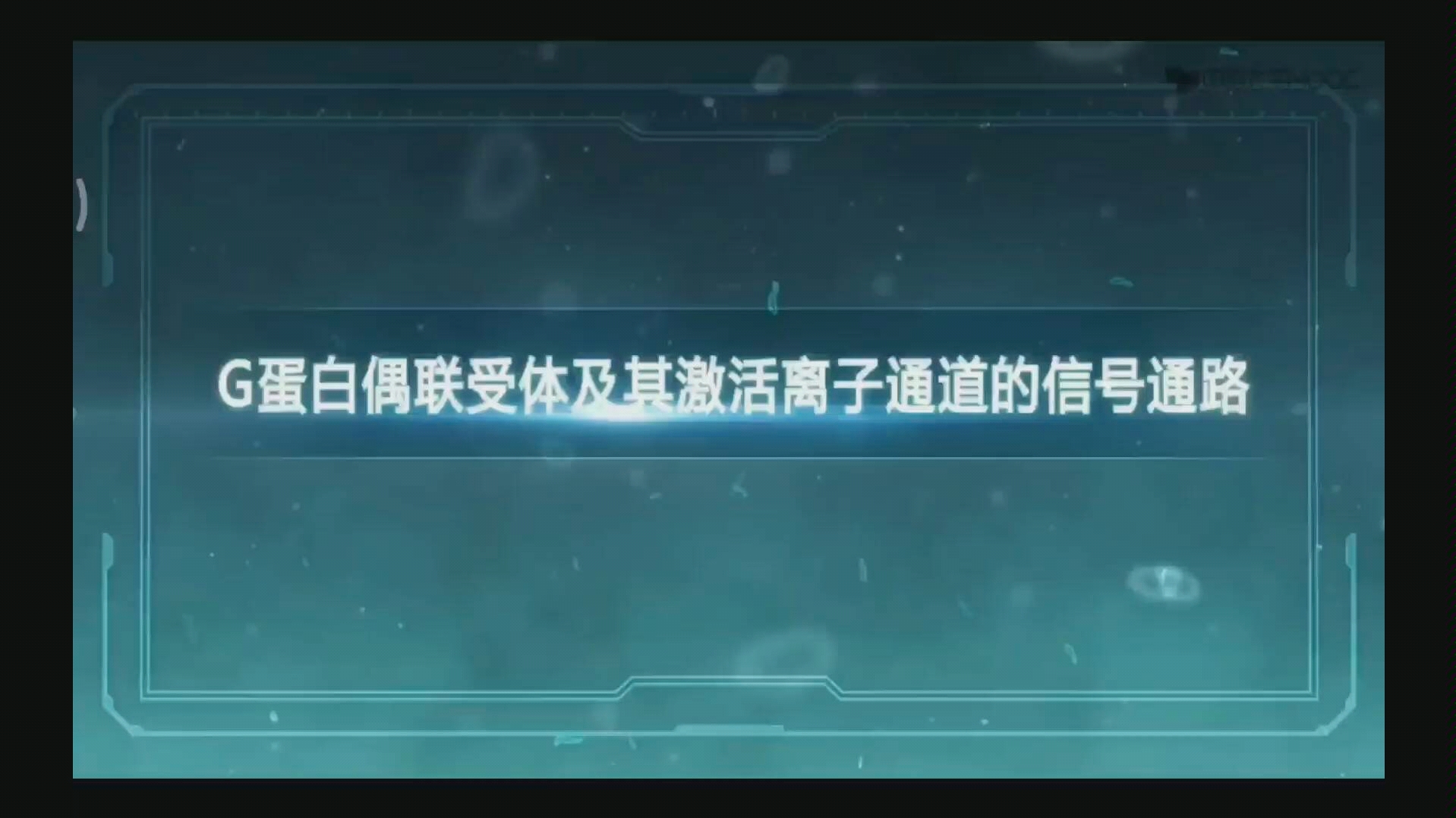 G蛋白偶联受体信号通路哔哩哔哩bilibili