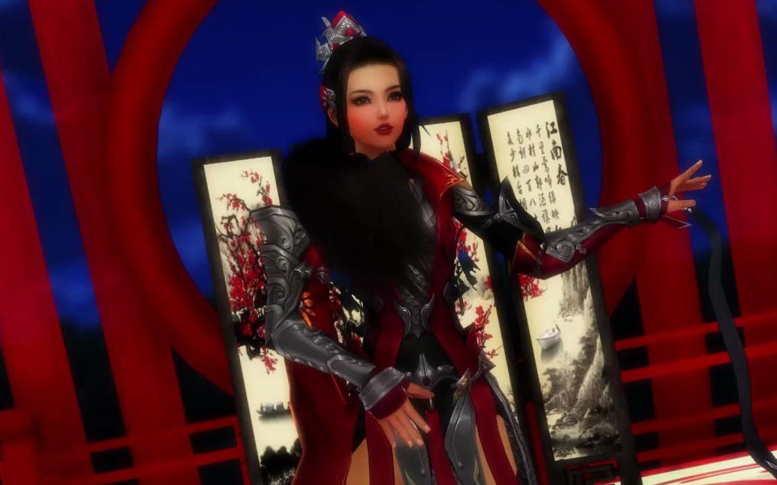 【mmd】剑网三雪河军娘的极乐净土