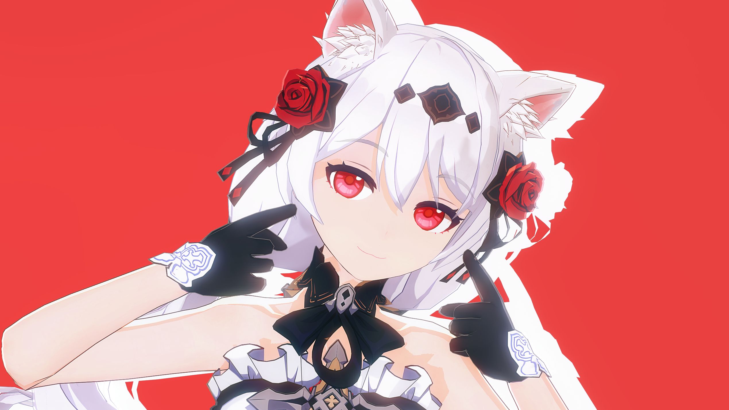 【崩坏3mmd】月下猫!