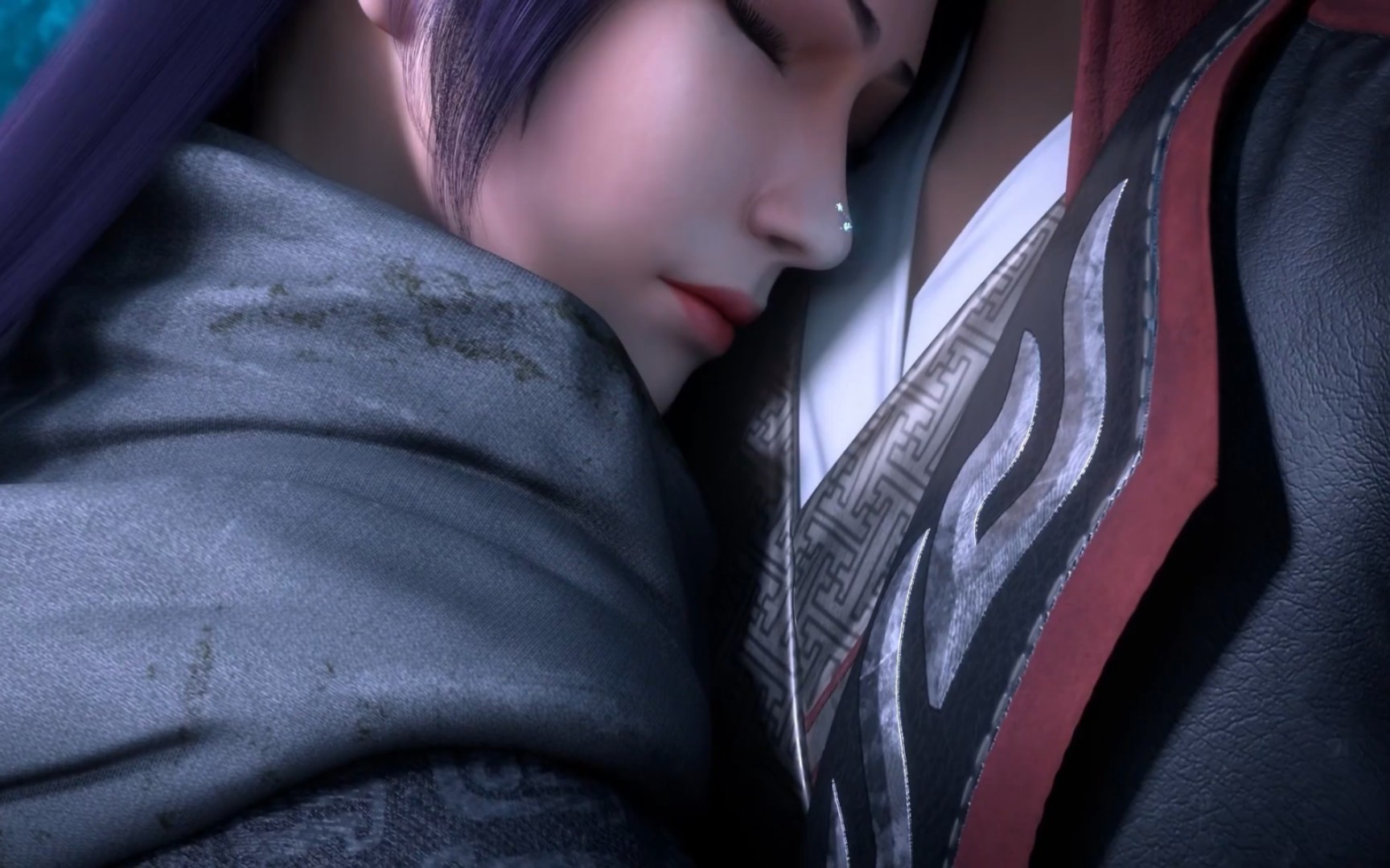 初次相遇,你是云芝,我是药岩!斗破苍穹动漫!