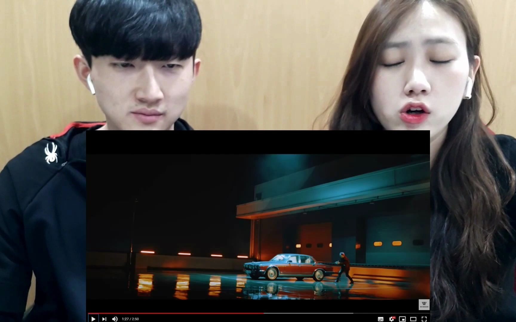 韩国情侣reaction mino - run away mv