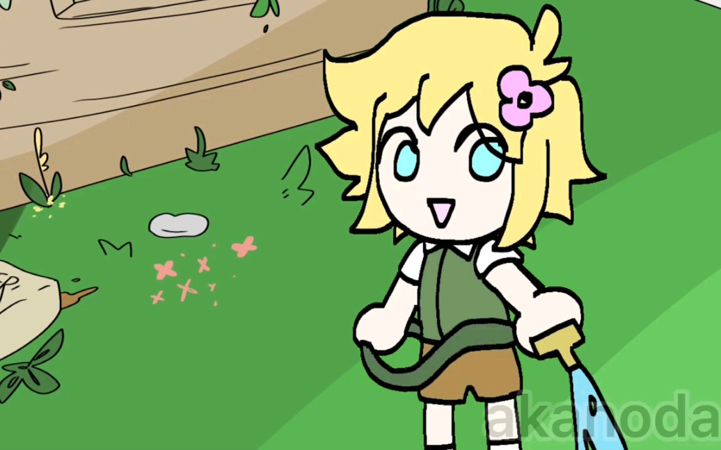 【omori同人】basil去园艺_哔哩哔哩_bilibili