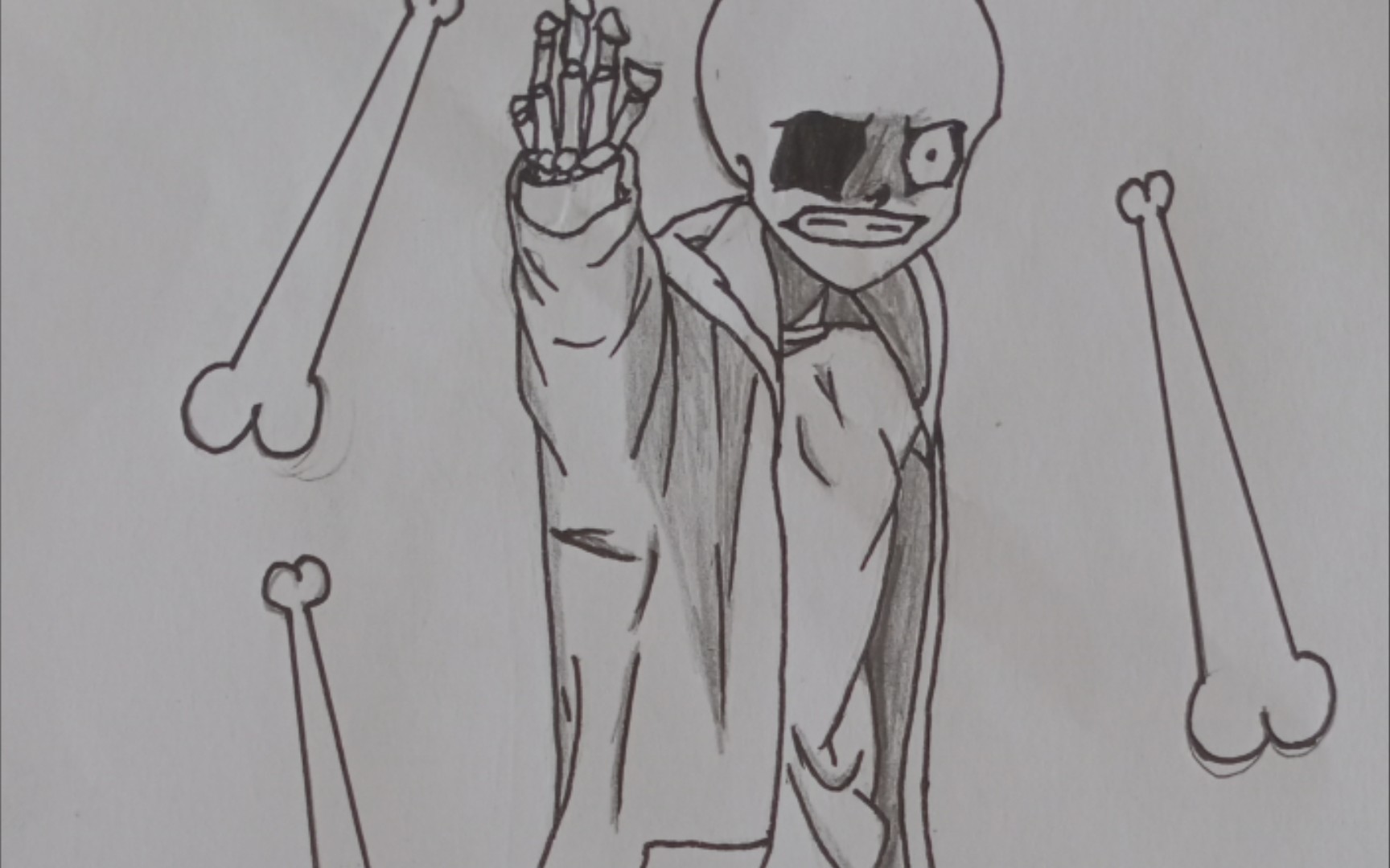 [electronic]undertale sans 原衫!手绘(回坑了!