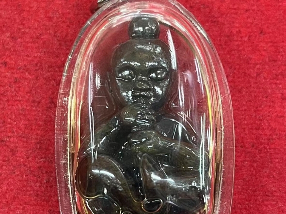 泰国神秘寺庙lp kloy龙婆盖2557年吸脐古曼 可以说是龙婆盖师傅的得意