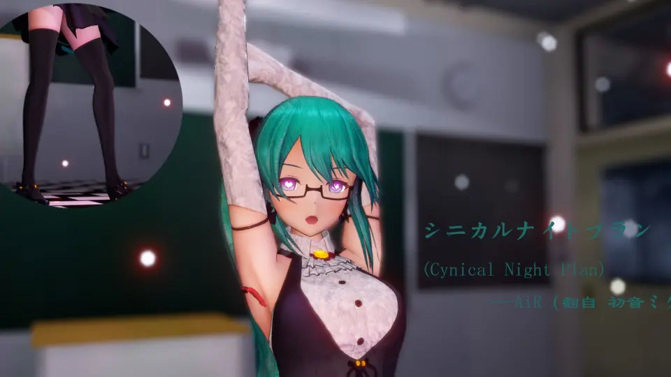 偶像部MMD/1080P】【神楽すず】真的很喜欢Suzu社长色而不淫的感觉（单 