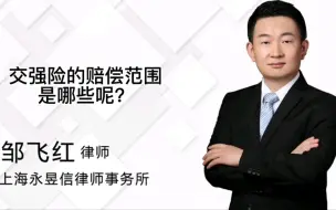 Télécharger la video: 交强险的赔偿范围是哪些呢？