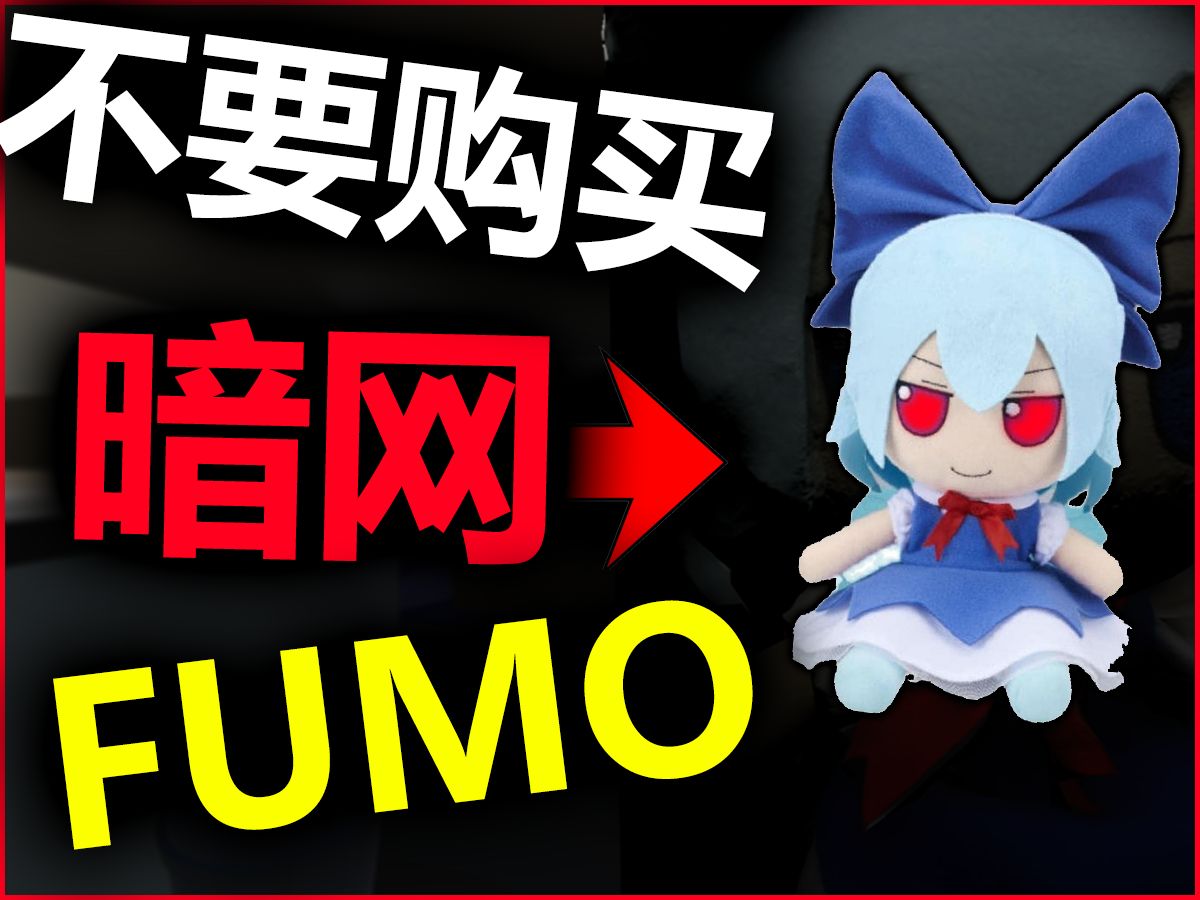 千万不要在不知名网站下单fumo!!?