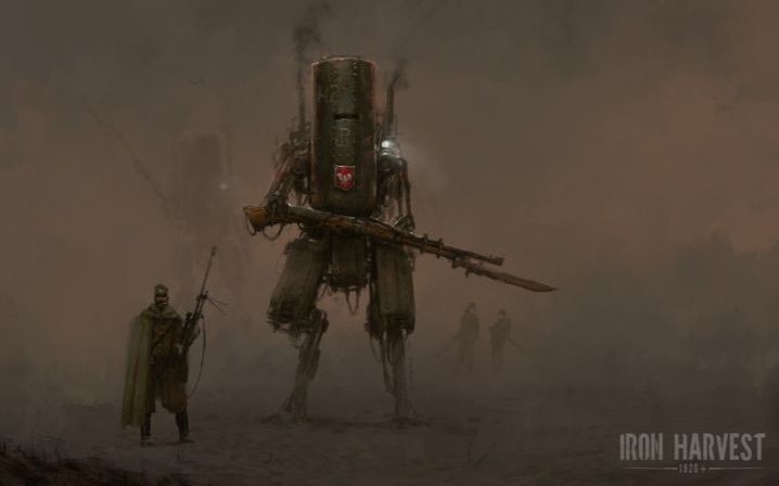 [图]中文-如果一战有高达会是什么样子-钢铁收割(Iron Harvest)宣传片@熊猫游戏字幕组