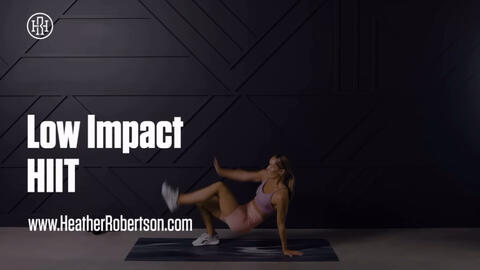 Heather robertson discount workout low impact