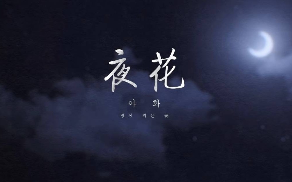 [图][MV]安艺恩 - 夜花【1080P】【中韩双语】【神叨字幕组】