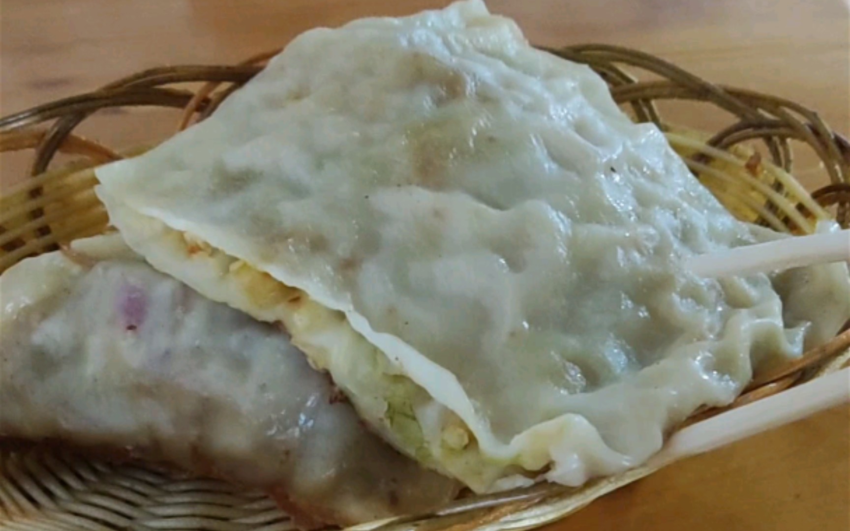 普通人的饭,中原特色面食—白菜馍