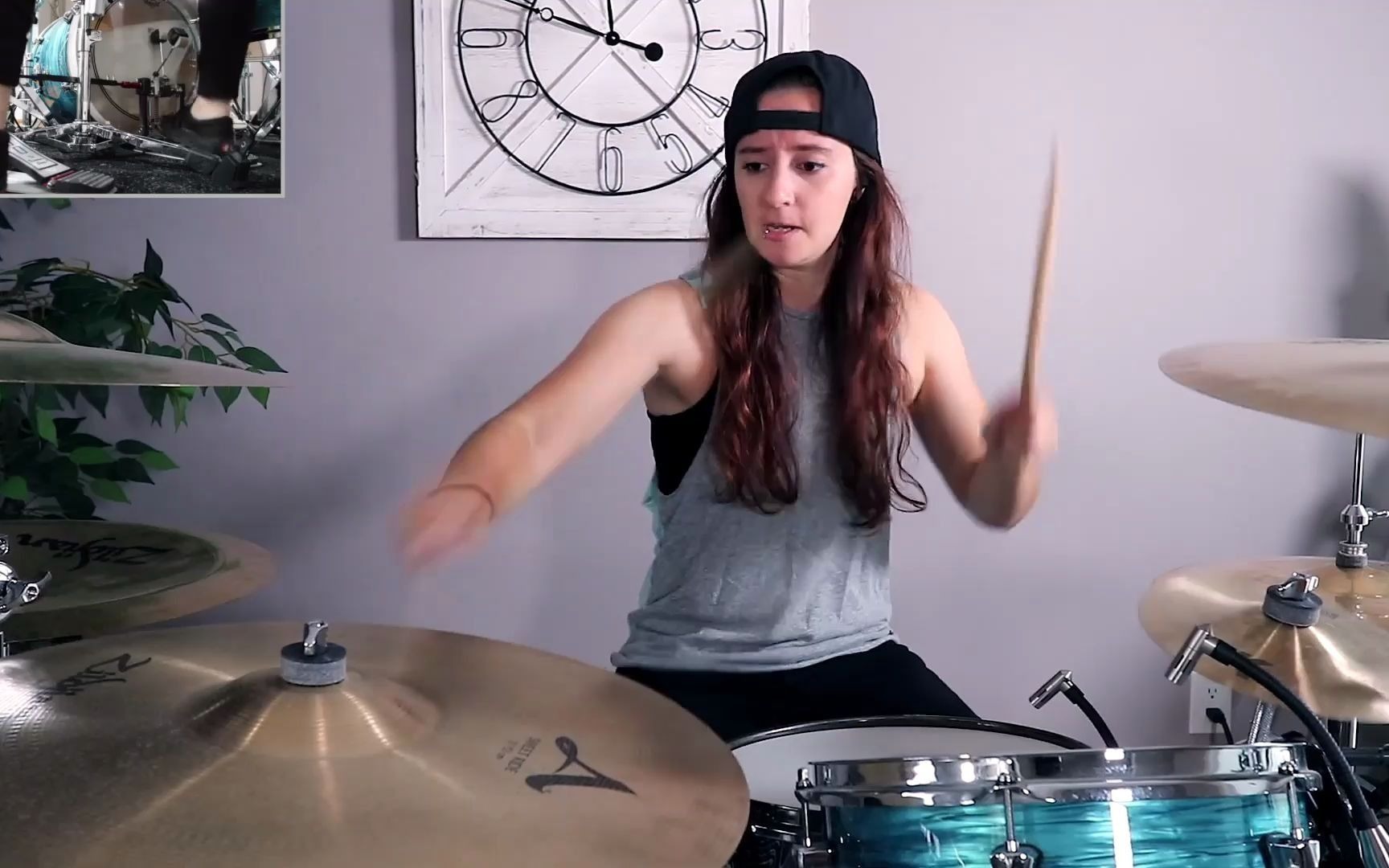 [图]Kristina Schiano - Breaking Benjamin - "The Diary of Jane" - Drum Cover