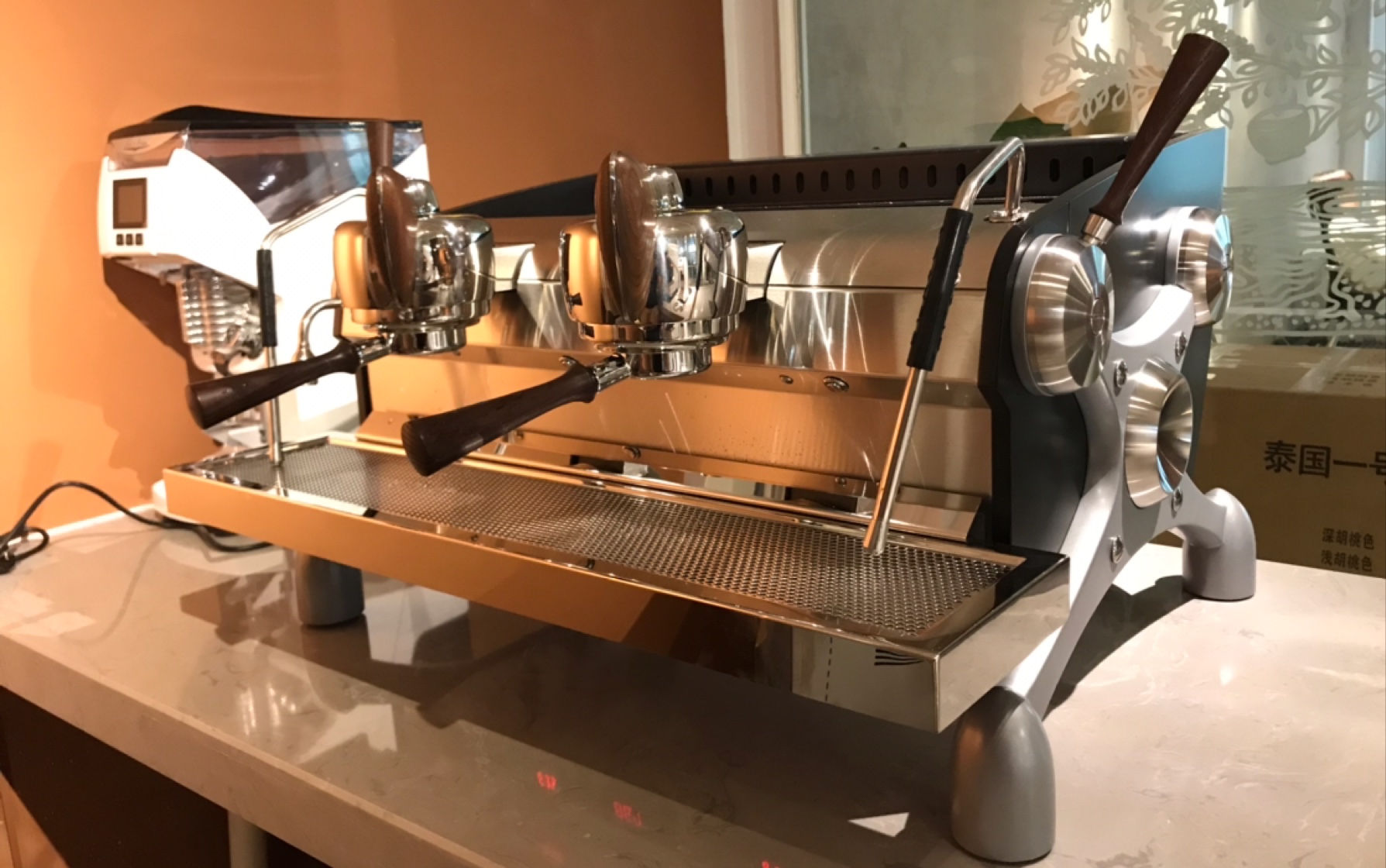 slayer双头咖啡机