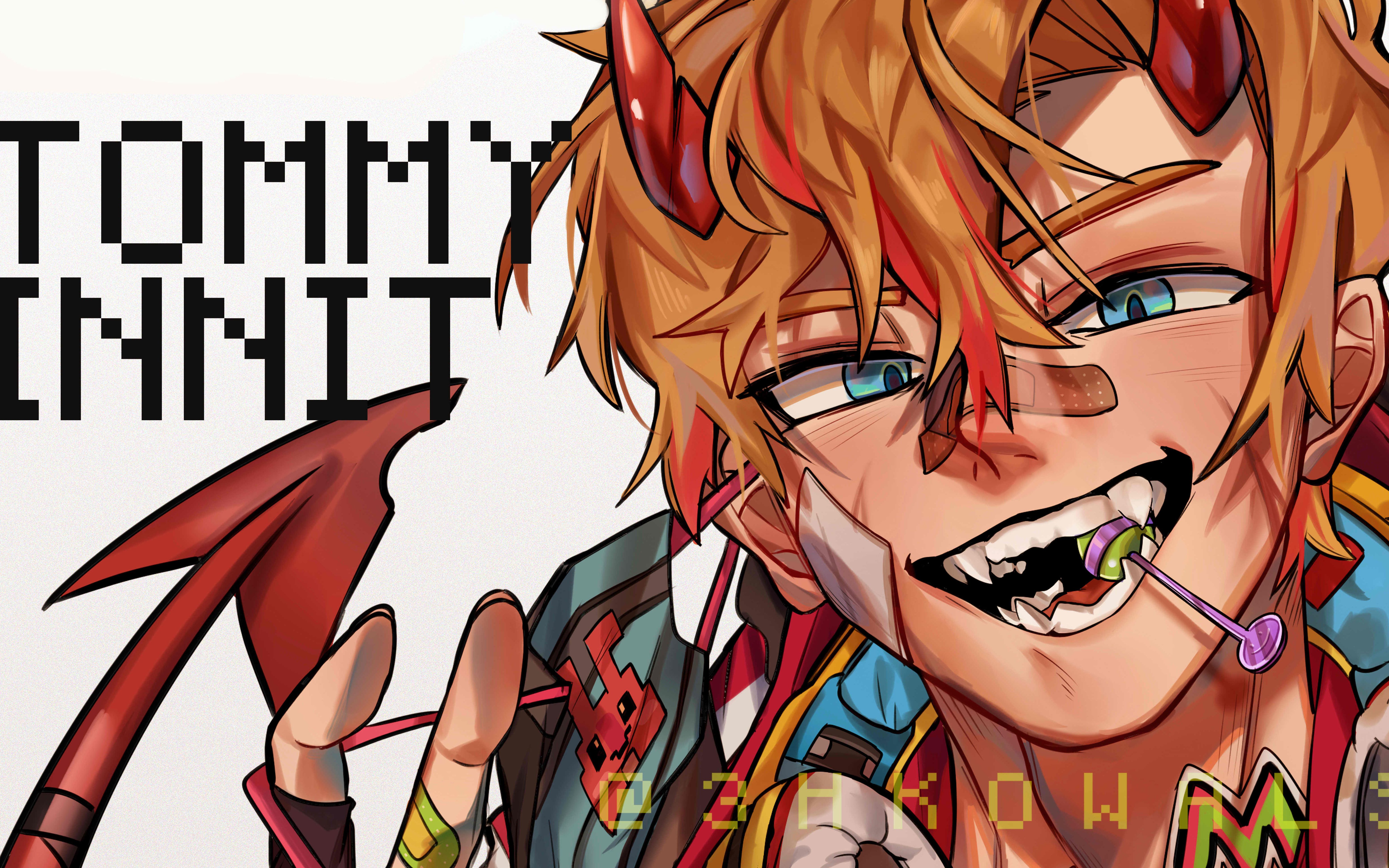 【mcyt】画一个玩mc的屁孩——tommyinnit【绘画过