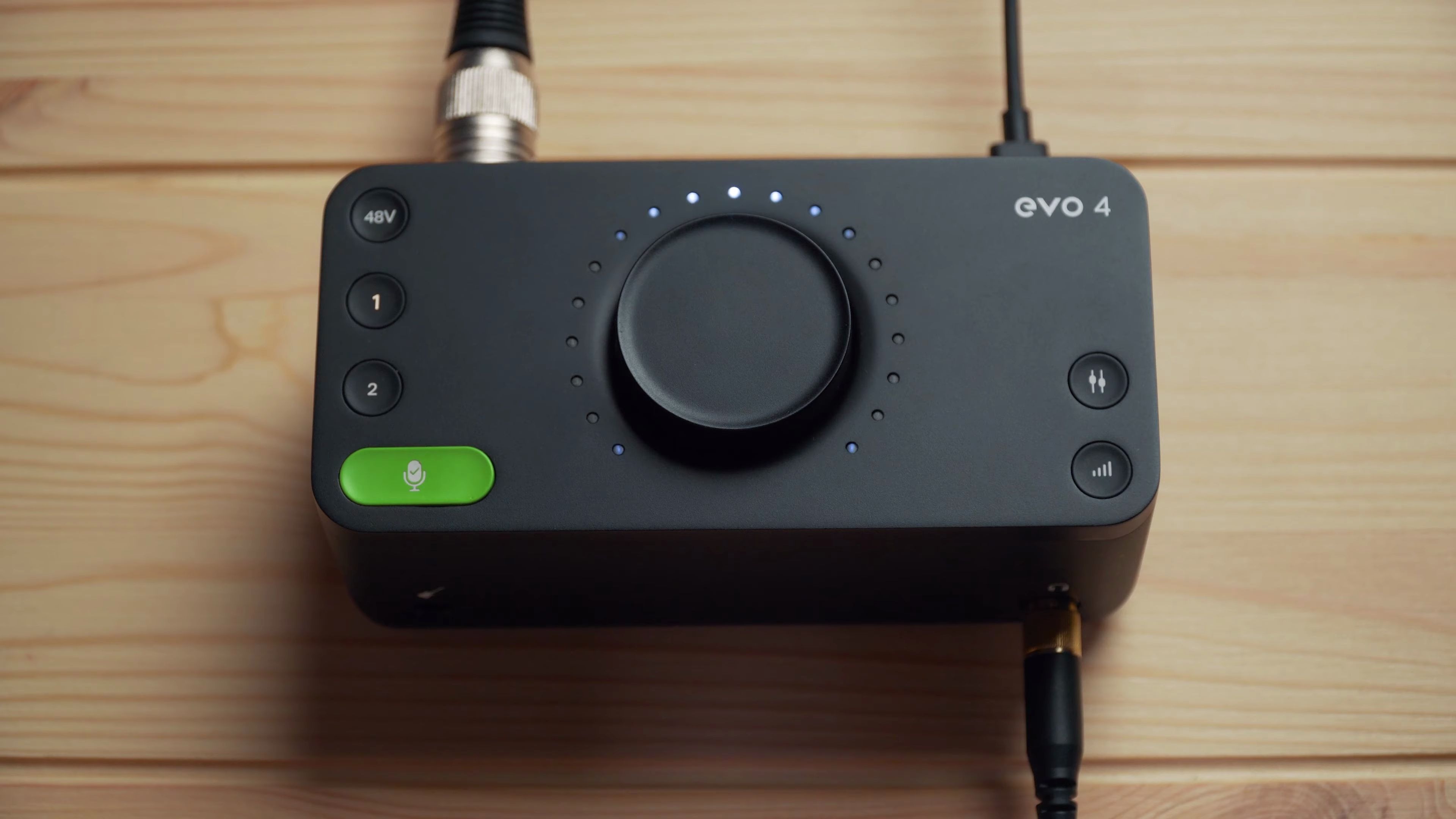 如何设置audient evo4声卡麦克风输入的最佳方式?evo智能增益