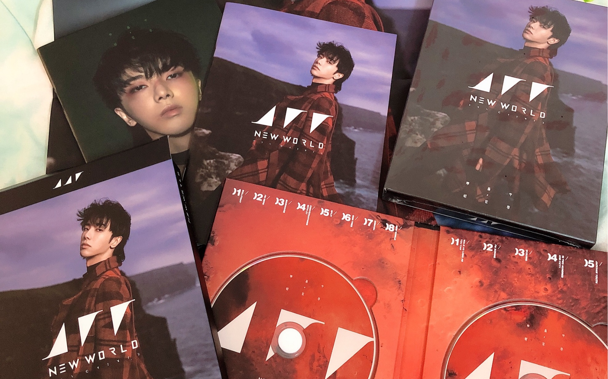 自存 | 华晨宇新专辑《new world》降临地球双cd版开箱