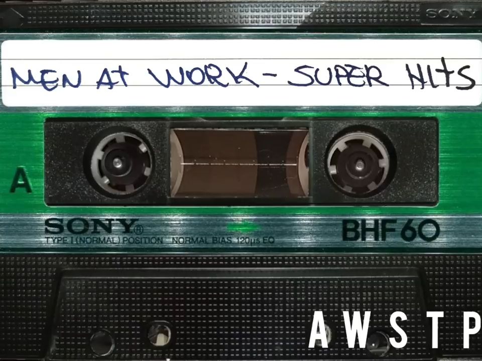 sony bhf-60磁带录制men at work - super hits