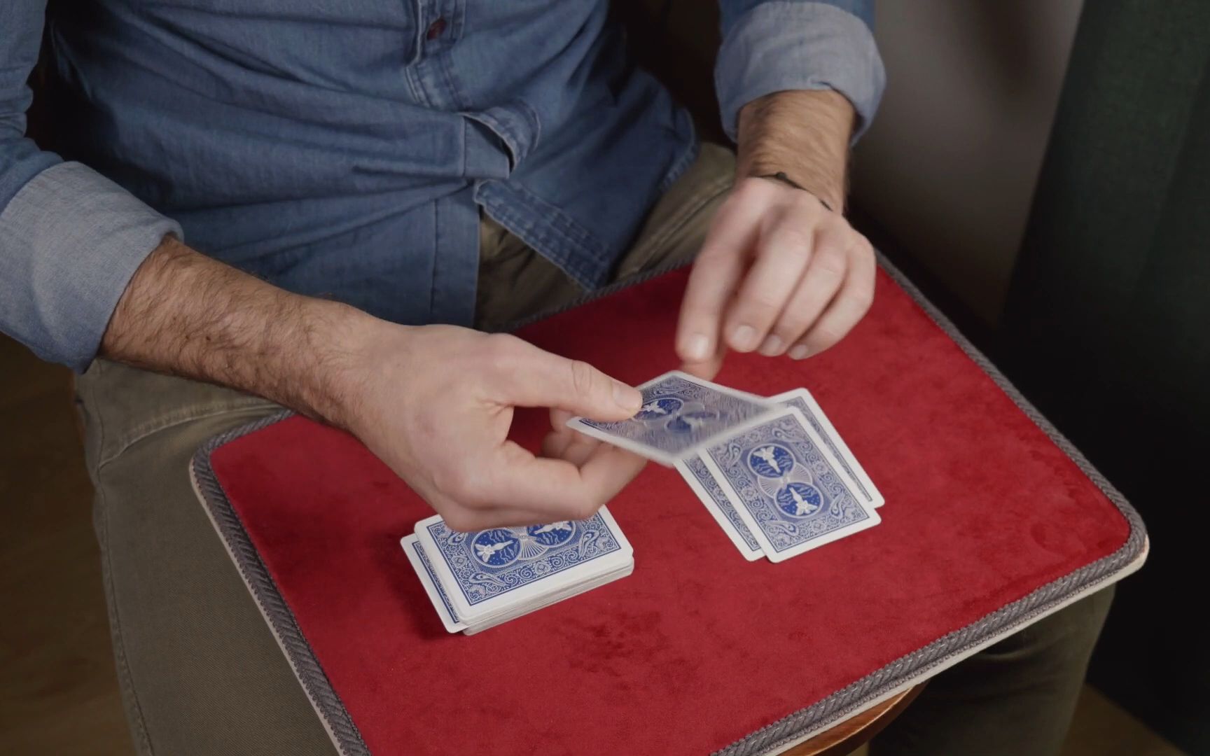 纸牌魔术教学 my general card by yoann.