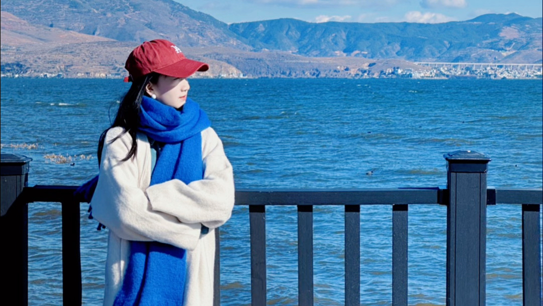 三个小技巧轻松拍出氛围感照片#栏杆拍照#拍照技巧#拍照姿势