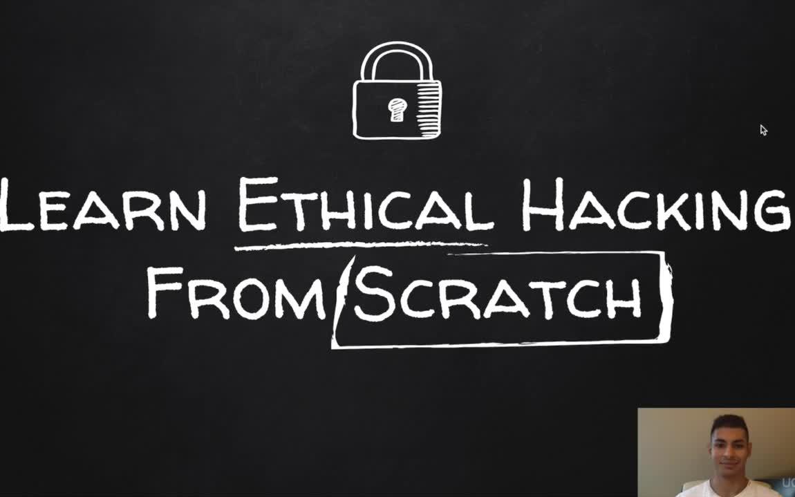 Learn ethical hacking from scratch 1 bilibili
