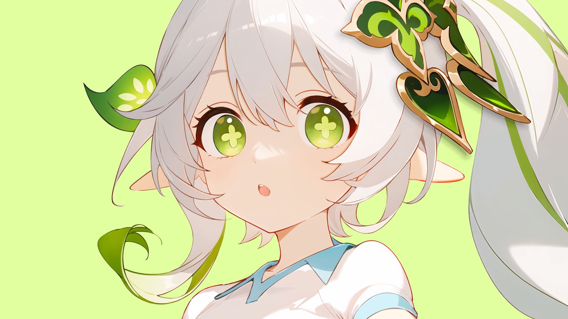 给羽毛球小可爱补一个横版的【动态壁纸 - 纳西妲】