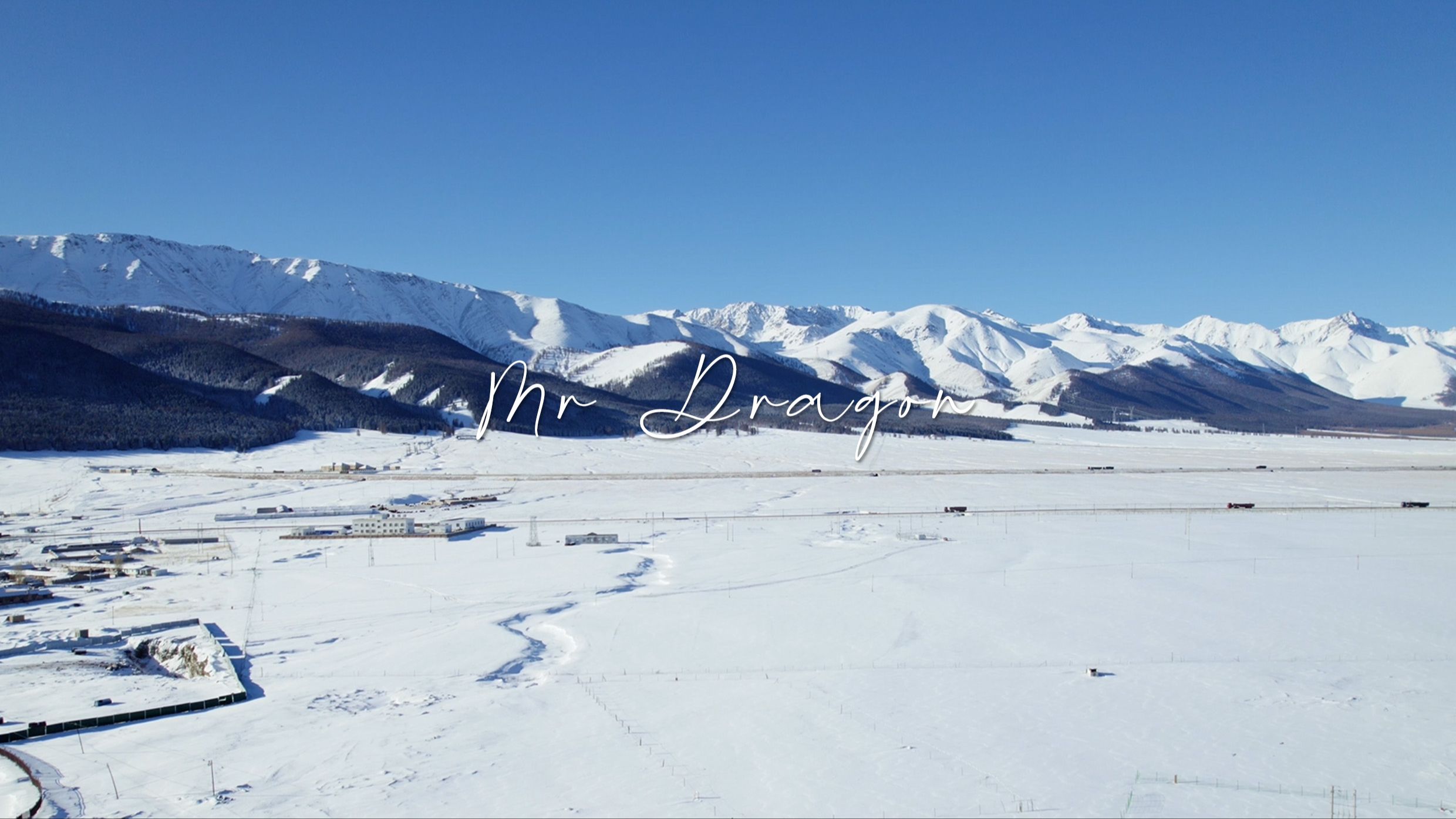 松原雪景图片