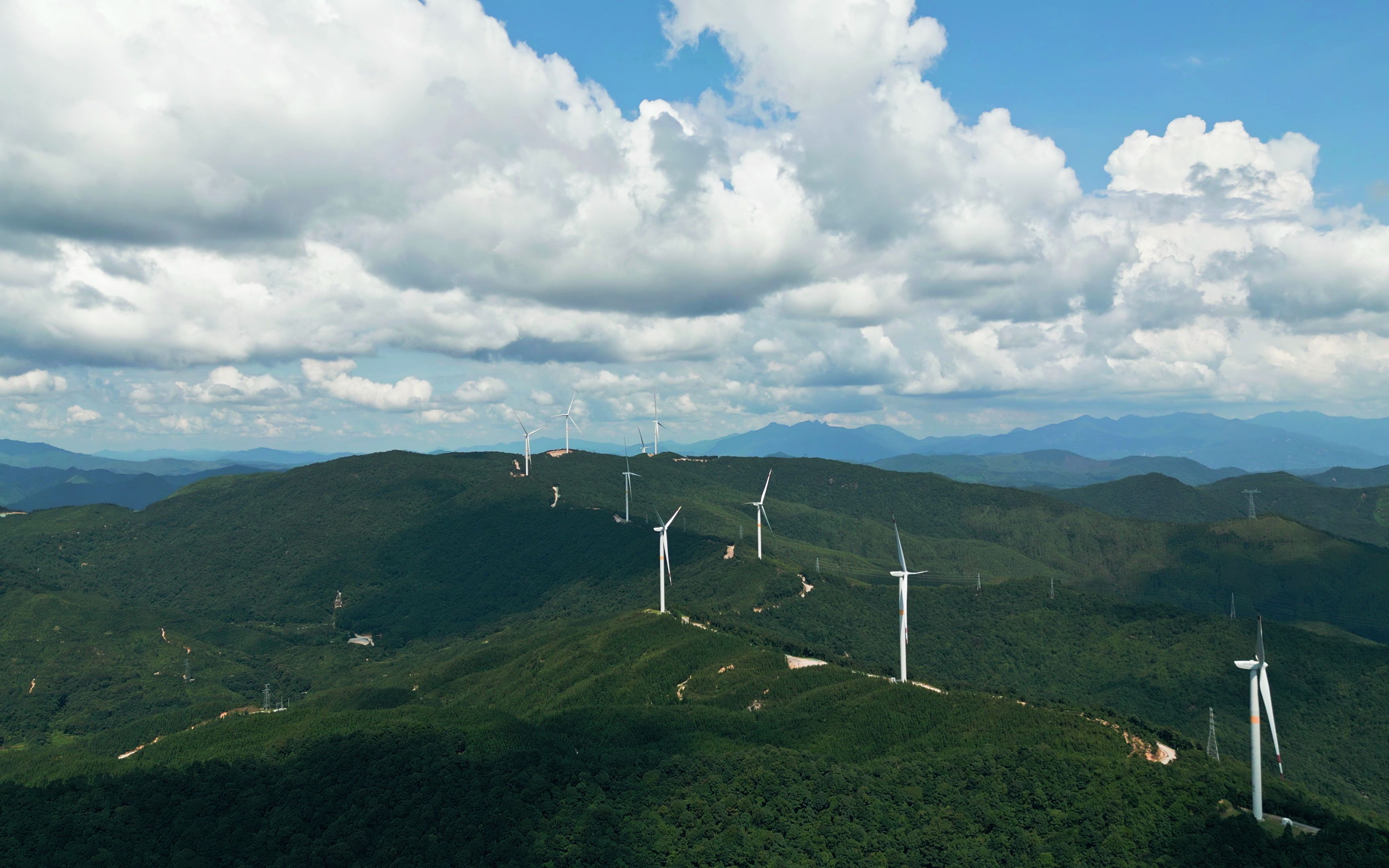 佛冈风车山djiminipro3飞完一轮炸鸡了