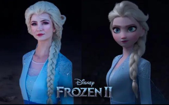 [图]【cos/短片】真人还原《Frozen 2》首款预告