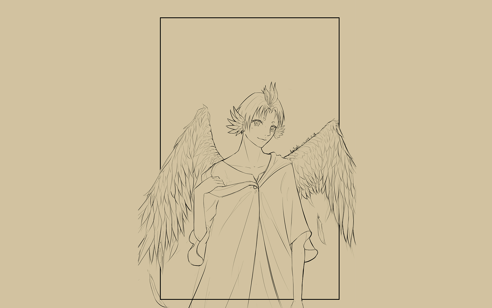 【绘画记录】#03sexy小天使