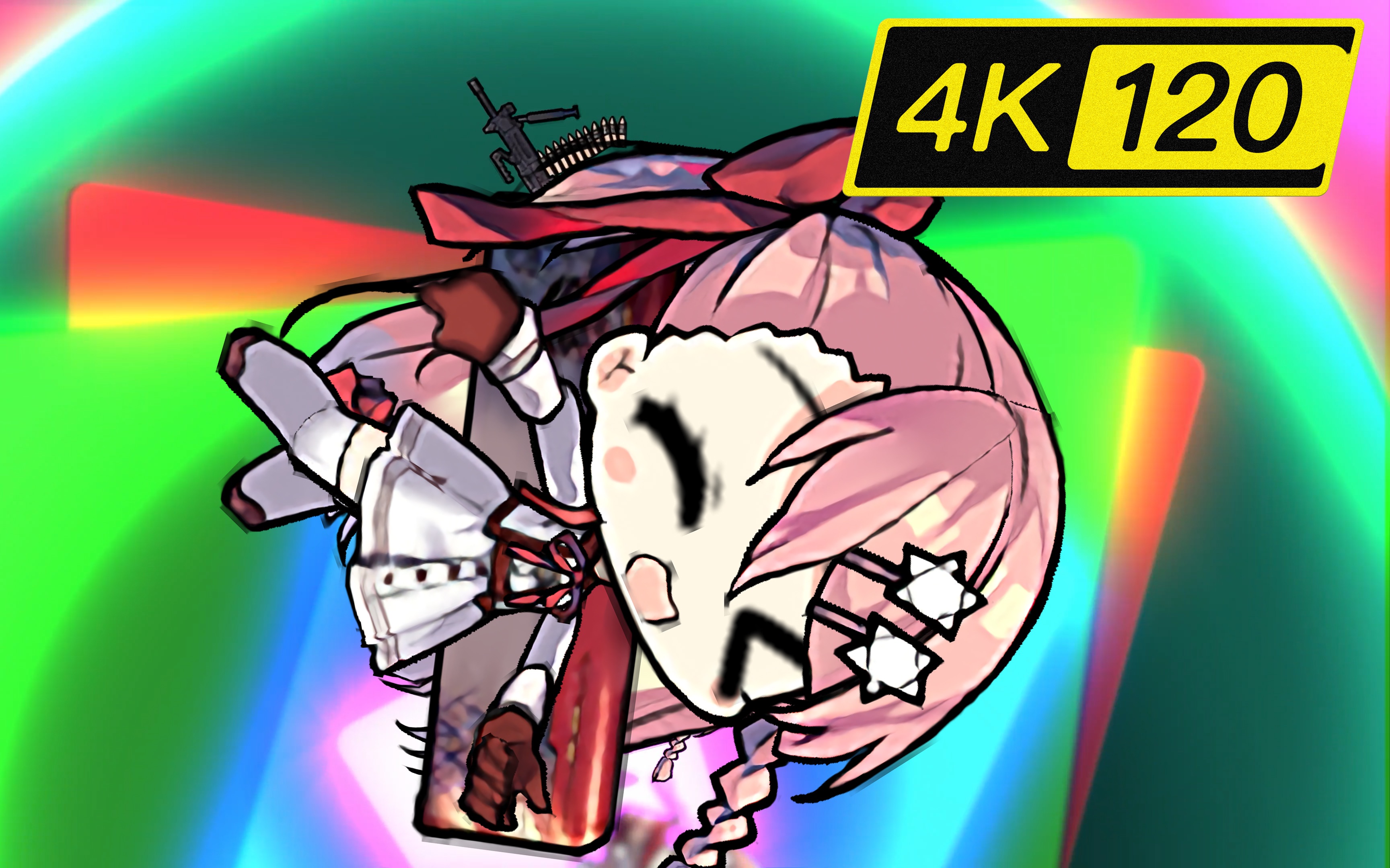 【4k120帧】哎呀!儿童节内格夫 卡其脱离太!