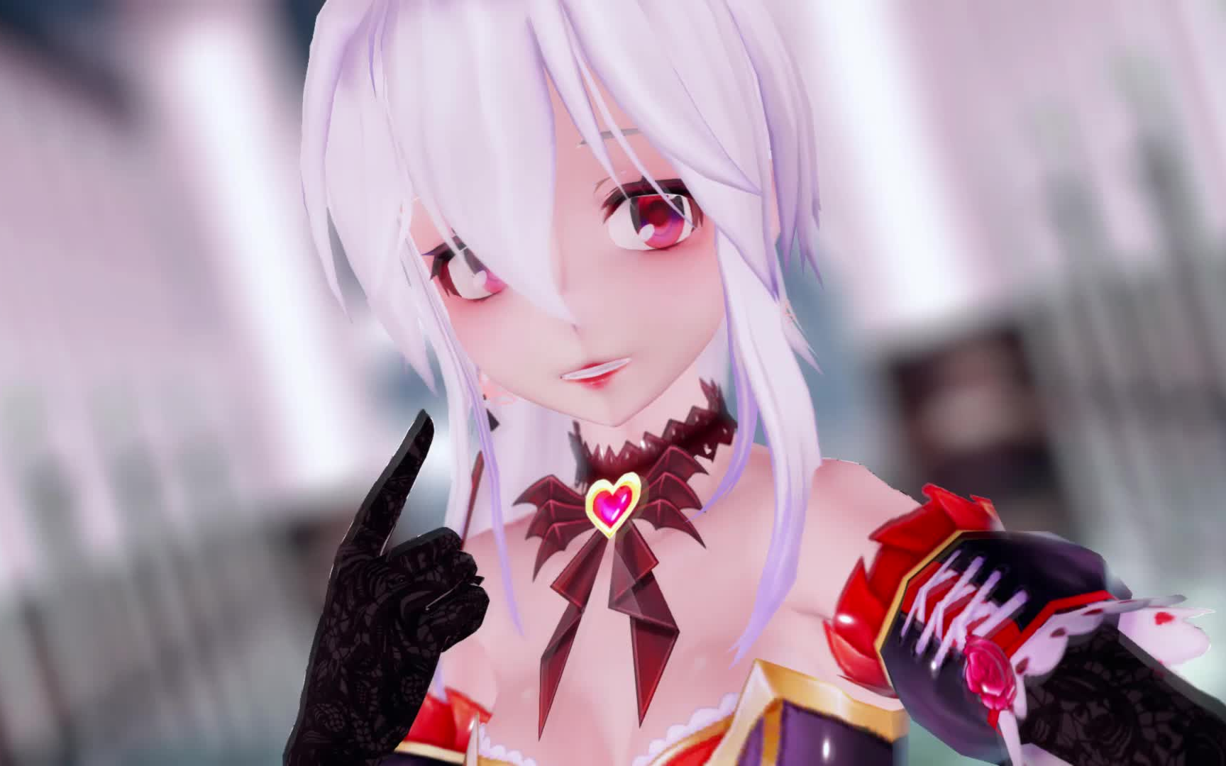 【弱音MMD】弱音对你使用魅惑，效果拔群( • ω• )（ LUVORATORRRRRY! ）_哔哩哔哩_bilibili
