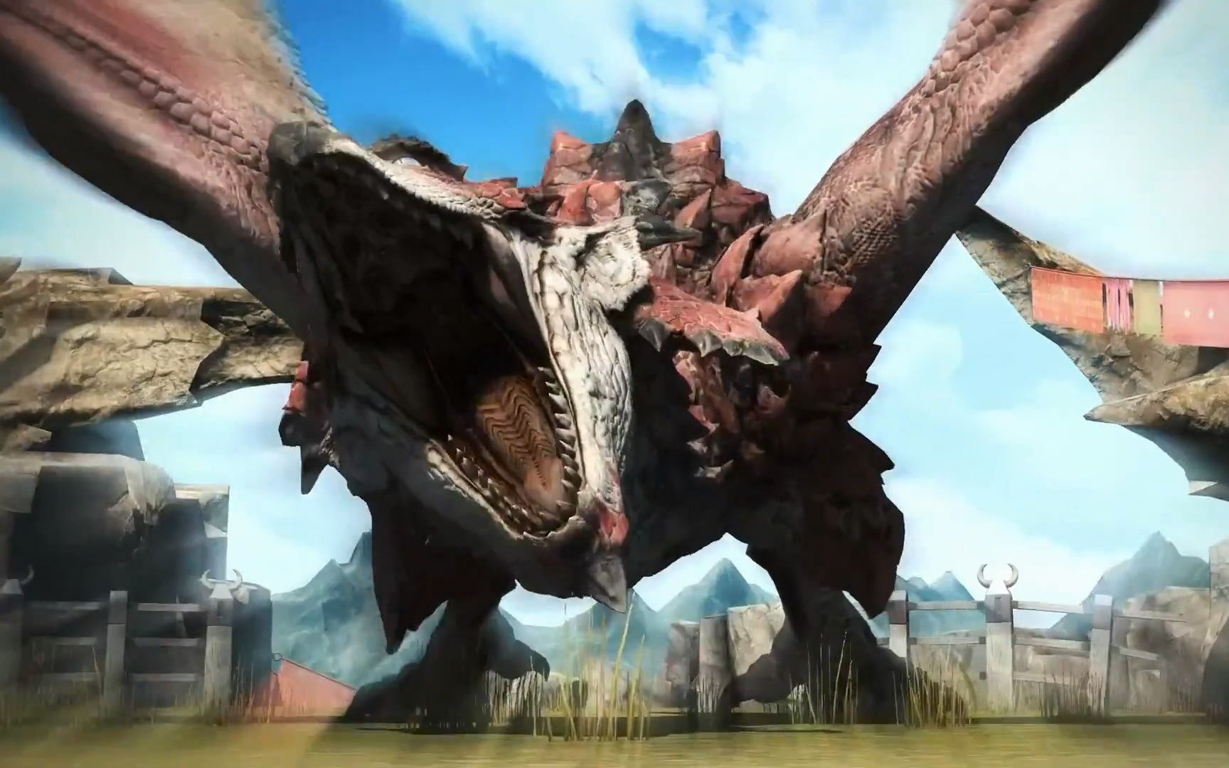 雄火龙和贝希摩斯互相串门,全新狩猎登场!