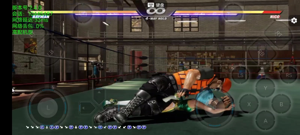 doa6妮可關節技