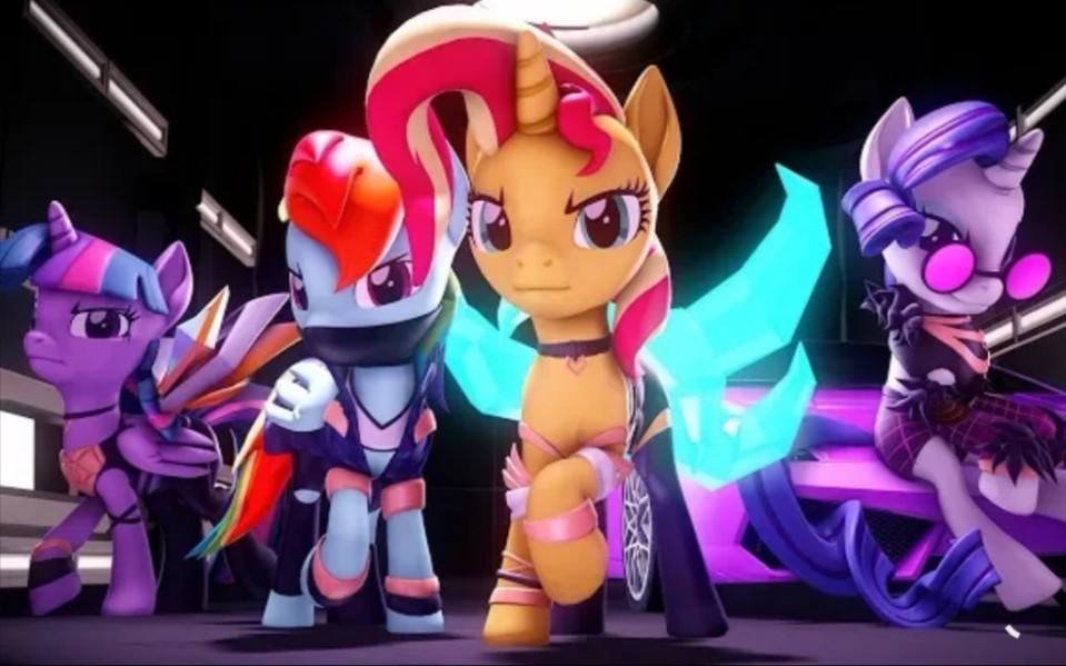 【小马x英雄联盟-顶级sfm制作】k/da - pop/stars女团s8赛季mv小马