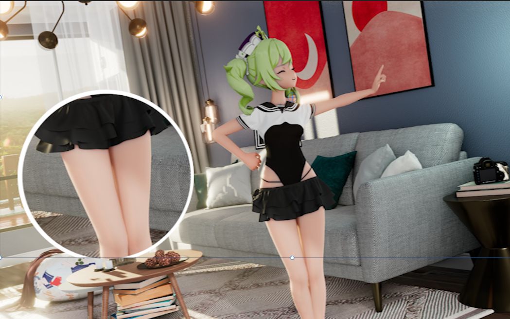 7815芭芭拉的泳装循环7815