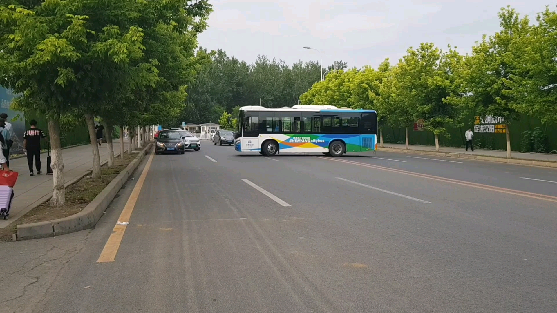 沈阳公交V117路 白塔河路地铁站→听雨观澜 全程POV哔哩哔哩bilibili