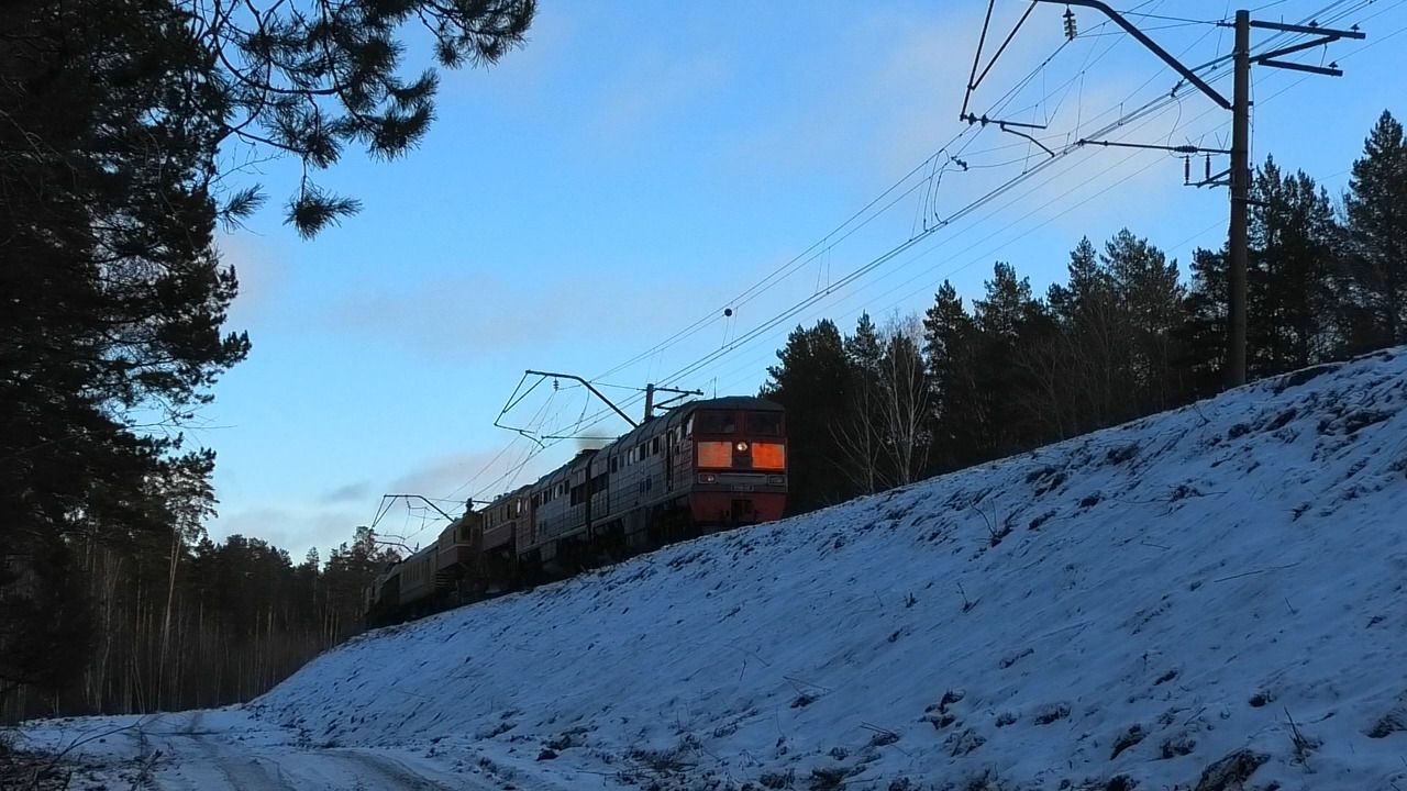 2ТЭ116-641 商務列車 斯維爾德洛夫斯克鐵路