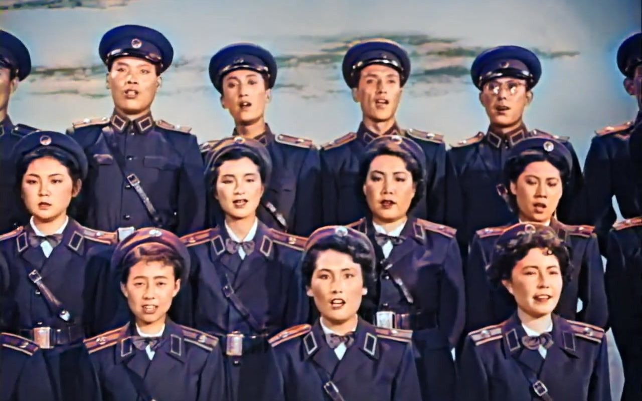 [图]党的女儿 1958 AI渲染彩色版