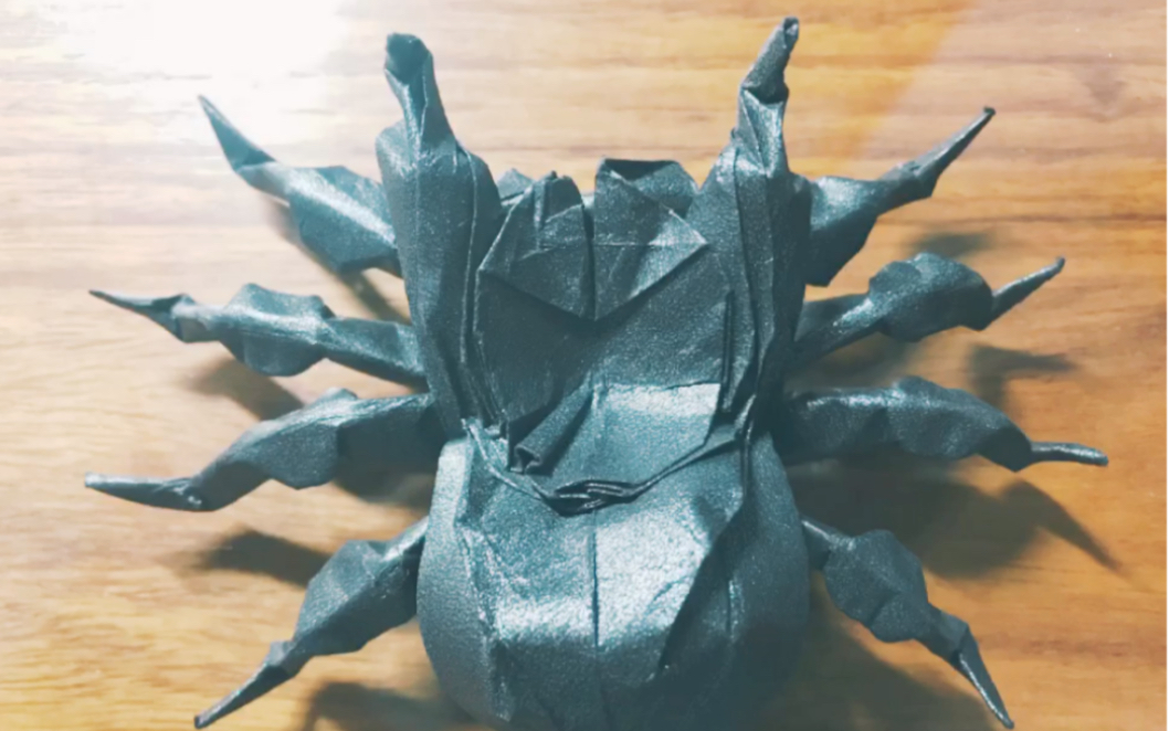 robert-lang的狼蛛折纸