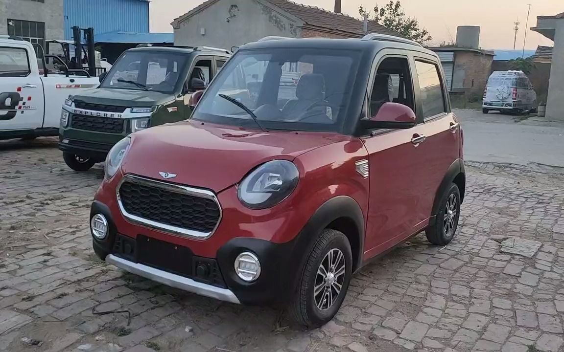 美女座驾代步接娃神器,语音功能 倒车影像,低速车行驶简单稳