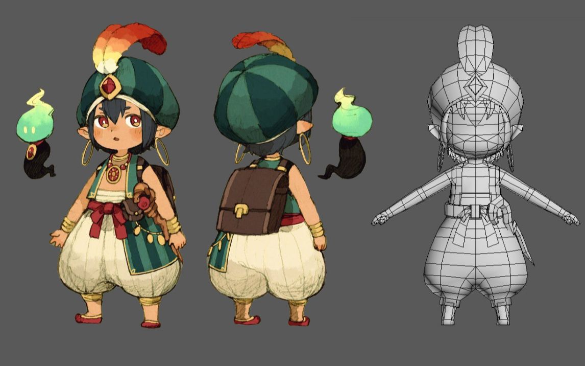 活动  【3dmax人物建模】手绘q版角色全流程教学