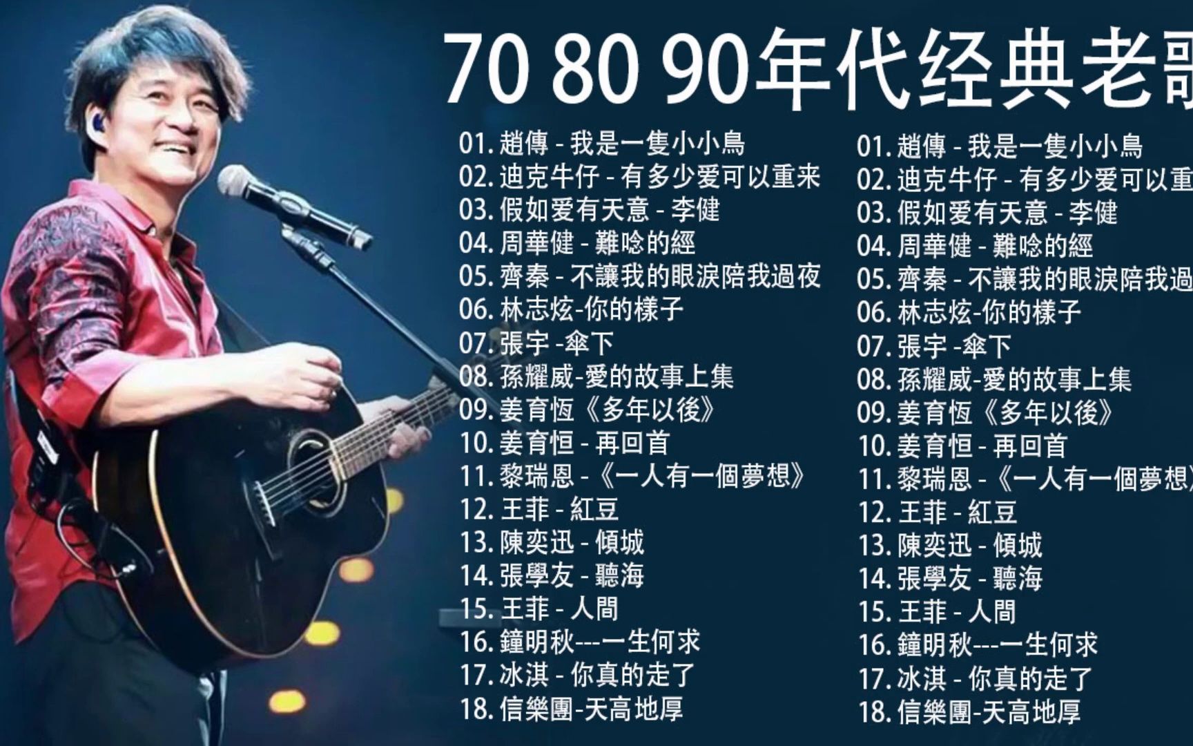 70年代的歌曲(80年代歌曲经典老歌500首)