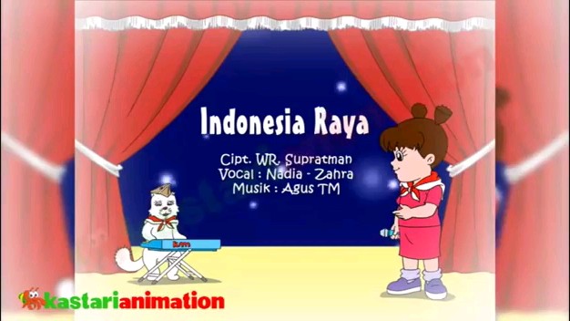 儿歌版印度尼西亚国歌伟大的印度尼西亚