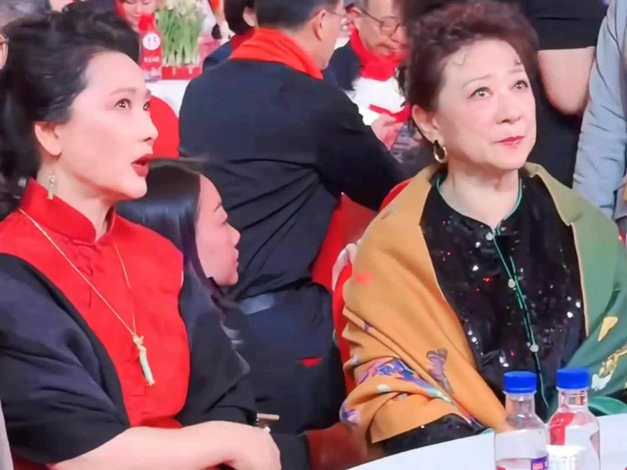 何赛飞,王馥荔现身百花迎春录制现场_哔哩哔哩_bilibili