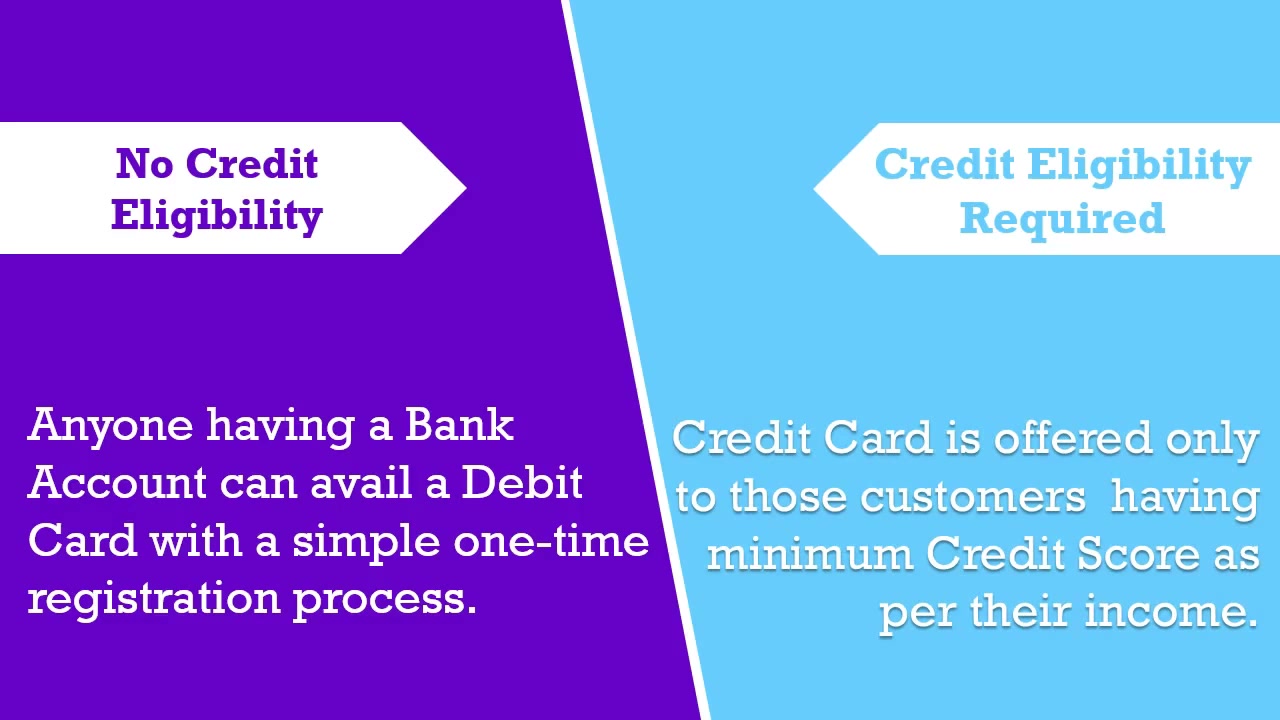 Difference Between Credit Card and Debit Card  Pro and Cons哔哩哔哩bilibili